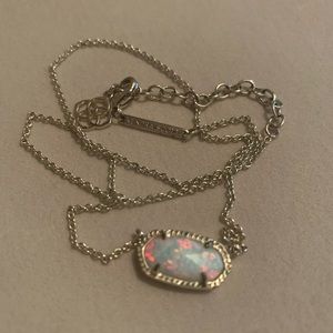 Elisa Gold Opal Necklace